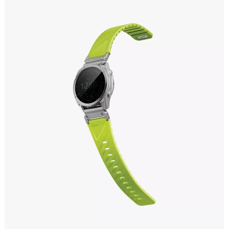 UNIQ Fluo x Smart-Fit Watch Strap for Garmin 26mm Black