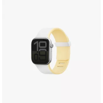 UNIQ Revix IV Premium Reversible Magnetic Strap for Apple Watch 42/41/40mm White/Yellow