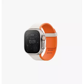 UNIQ Revix IV Premium Reversible Magnetic Strap for Apple Watch 49/46/45/44mm Edition Pink-Beige