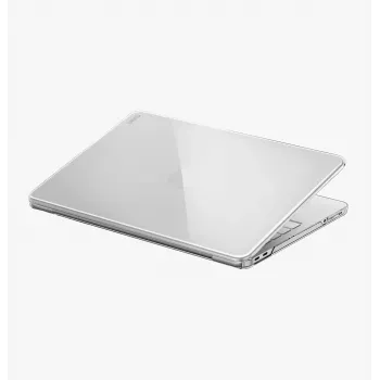 UNIQ Vero Hard Shell Case, skirta MacBook Pro 13 colių (M1/M2, 2020–2022) – permatoma