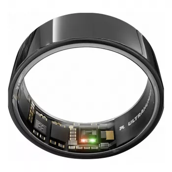 ULTRAHUMAN Ring Air – išmanus žiedas Aster Black dydis 12