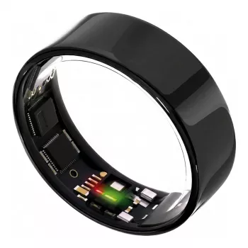ULTRAHUMAN Ring Air – išmanus žiedas Aster Black, dydis 11
