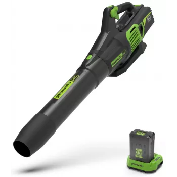 Greenworks 60V belaidis ašinis lapų pūstuvas GD60AB (tik įrankis)
