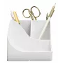 Exacompta Pen Wave AutentiK Pen Holder 5 Compartments White