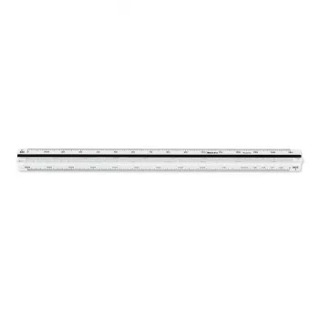 ARISTO Triangular Scale Ruler C, White (AR23705EB)