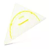 ARISTO Geodreieck 2 Liniuotė 80 cm Skaidrus Plexiglas