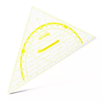 ARISTO Geodreieck 2 Liniuotė 80 cm Skaidrus Plexiglas