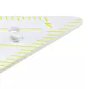 ARISTO Geodreieck 2 Liniuotė 80 cm Skaidrus Plexiglas