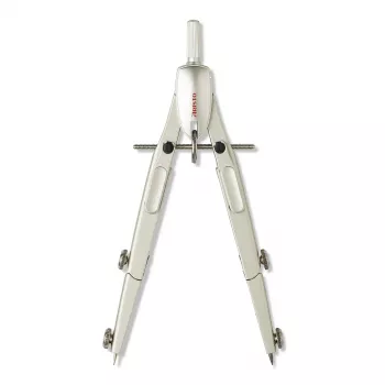 ARISTO Precision Drawing Compass Silver 1 Piece (AR55630)