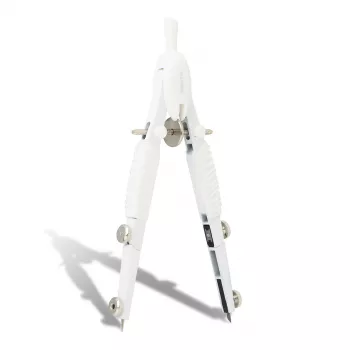 ARISTO TopLine Mat Series Precision Drawing Compass White (AR55815)