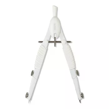 ARISTO TopLine Mat Series Precision Drawing Compass White (AR55815)