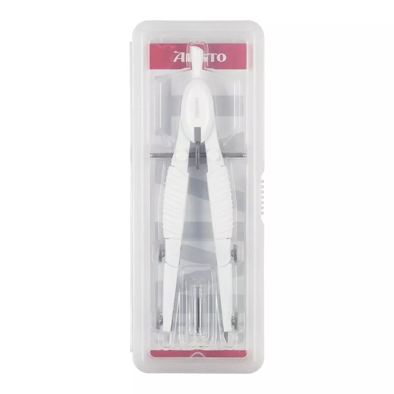 ARISTO TopLine Mat Series Precision Drawing Compass White (AR55815)