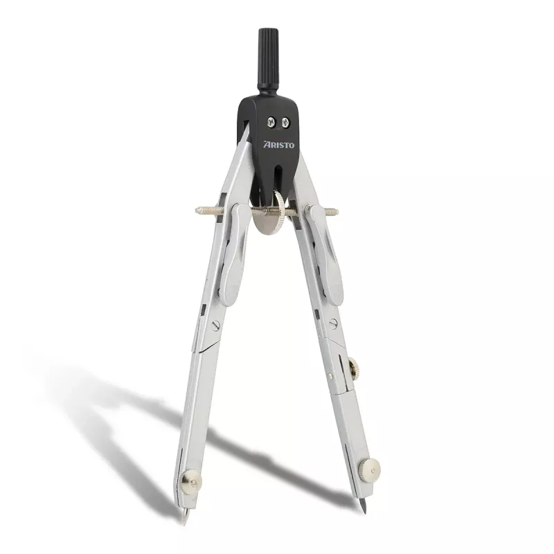 ARISTO GEO-TEC Pieštukinis skriestuvas juodas (AR80078)