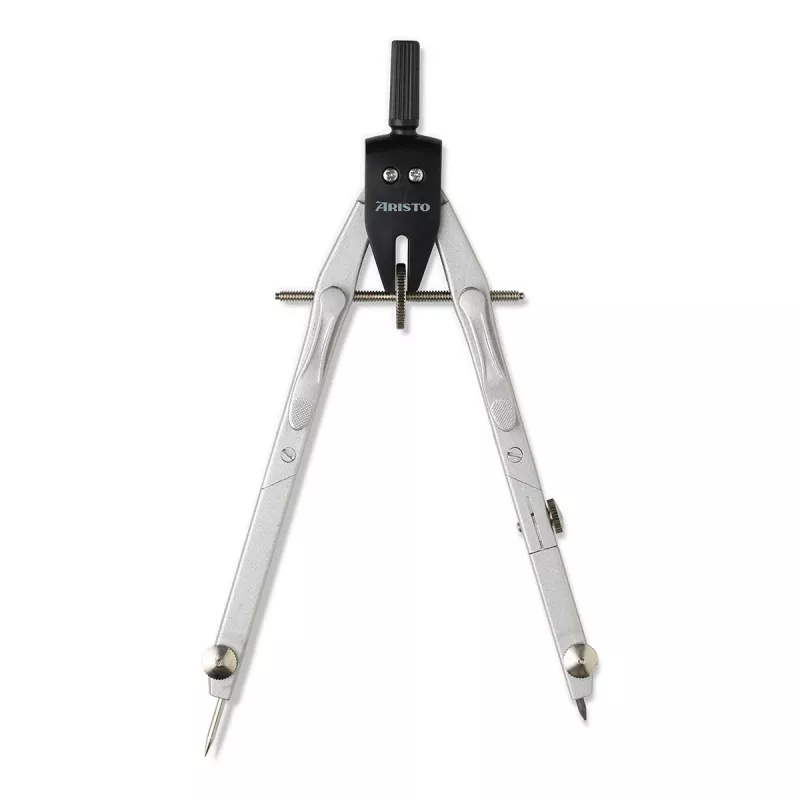 ARISTO GEO-TEC Pieštukinis skriestuvas juodas (AR80078)