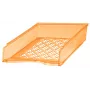 Bene Briefkorb 60100 A4 Orange Transparent