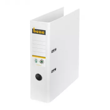 Bene 301400 WS - Įprastas segtuvas - A4 - Kartonas - Baltas - Vertikalus - 600 lapų