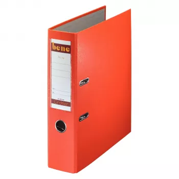 Esselte Leitz 291400OR A4 segtuvas su svirtimi, 80 mm nugarėlė, talpa 600 lapų, oranžinis