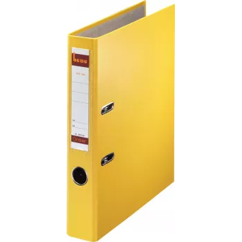 Bene Lever Arch File A4 52mm geltonas PP plastikas