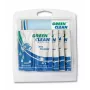 GREEN CLEAN Drėgnų ir sausų valymo servetėlių rinkinys – 10 pakelių (20 servetėlių) ekranams, LCD, LED, Plazma, TFT, nešiojamiesiems kompiuteriams, planšetėms, išmaniesiems telefonams, monitoriams – be alkoholio, be dryžių, antistatinis