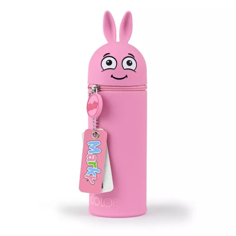 COLOP MARKY Pencil Case Pink Retail