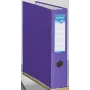 Donau Elektronik Klassik Lever Arch File Purple Cardboard 7.5 cm DIN A4