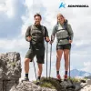 Komperdell FX L Carb Vario Approach sudedamos trekingo lazdos, 4 dalių aliuminis 7075-T6 ir anglies pluoštas, FX Lite sulankstymo mechanizmas, Powerlock 3.0