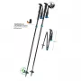 Komperdell FX L Carb Vario Approach Compact sudedamos trekingo lazdos, 4 dalių aliuminis 7075-T6 ir anglies pluoštas, FX Lite sulankstymo mechanizmas, Powerlock 3.0
