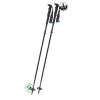 Komperdell FX L Carb Vario Approach Compact sudedamos trekingo lazdos, 4 dalių aliuminis 7075-T6 ir anglies pluoštas, FX Lite sulankstymo mechanizmas, Powerlock 3.0