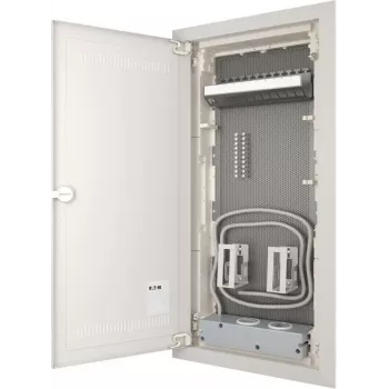Eaton KLV-48HWM-W-F-VM 4 eilių ertminės sienos medijos skirstomasis skydas, baltas (RAL 9016), 194711-MW