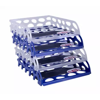 Sax Briefablage Voronoi Blue DIN C4 dokumentų dėklas