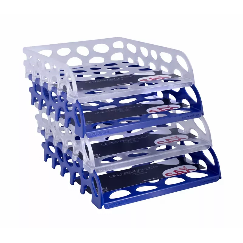 Sax Briefablage Voronoi Blue DIN C4 dokumentų dėklas