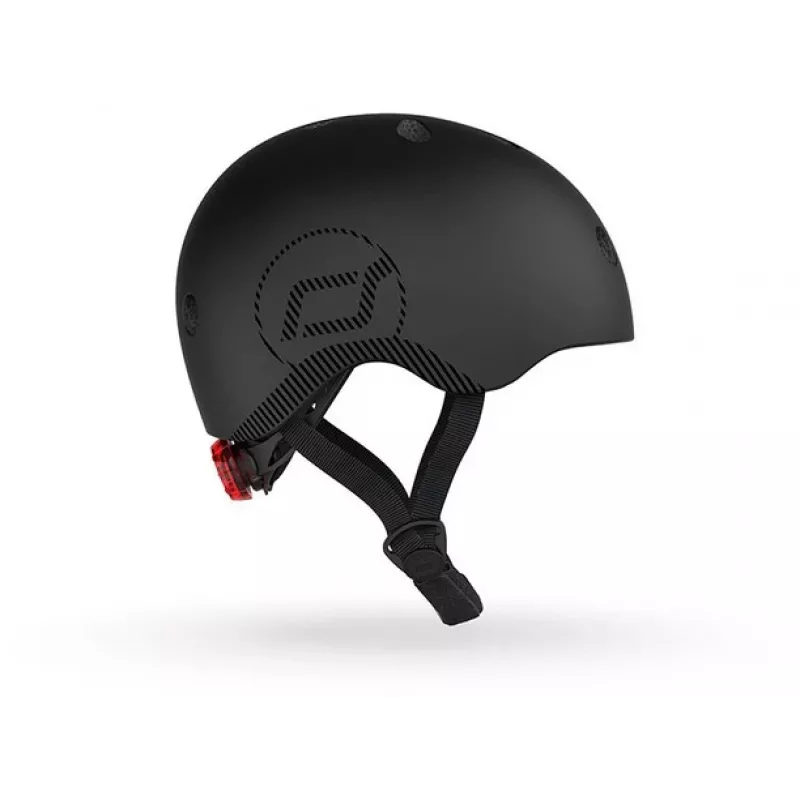 Scoot & Ride Kask M-L Black