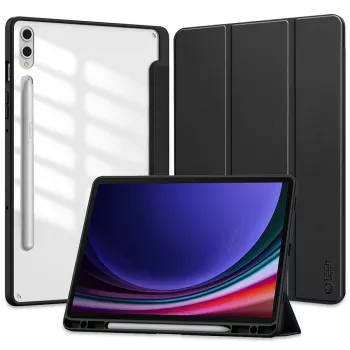 Tech-Protect SC Pen Hybrid, skirta Samsung Galaxy Tab S9+ Plus / S10+ Plus 12.4 colio X810 / X816B / X826B – juoda