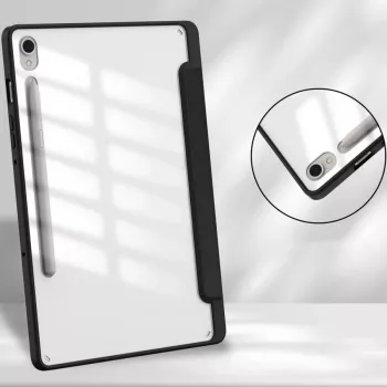 Tech-Protect SC Pen Hybrid, skirta Samsung Galaxy Tab S9+ Plus / S10+ Plus 12.4 colio X810 / X816B / X826B – juoda