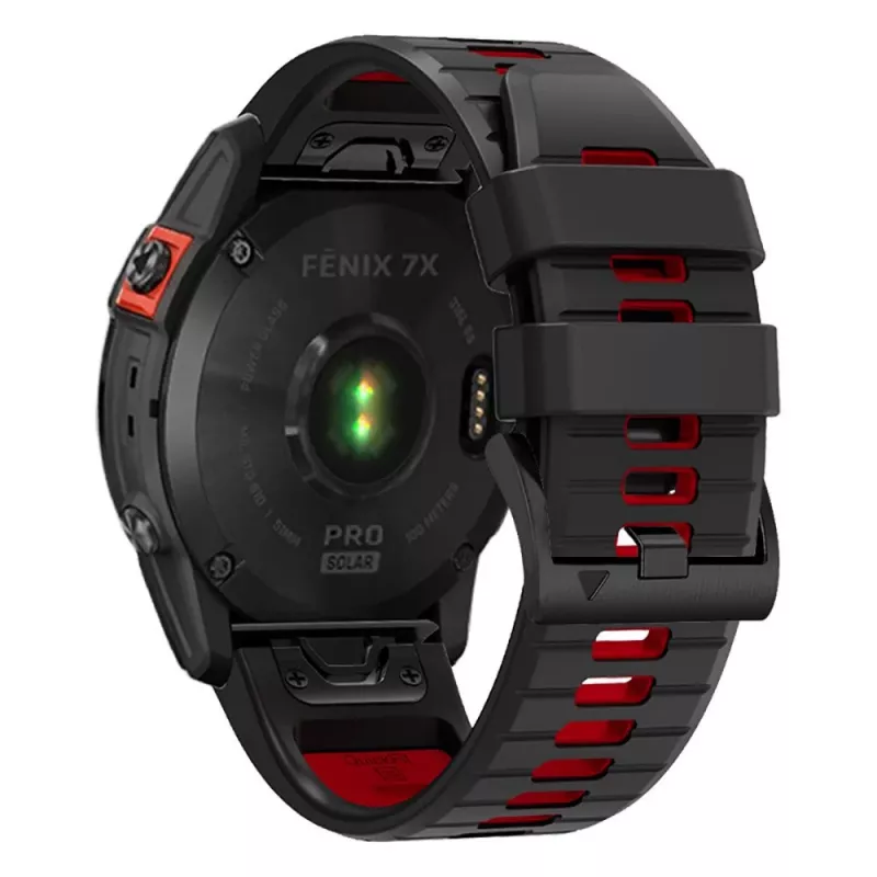 TECH-PROTECT ICONBAND PRO Garmin Fenix 3 / 5X / 3HR / 5X Plus / 6X / 6X Pro / 7X Black/Red