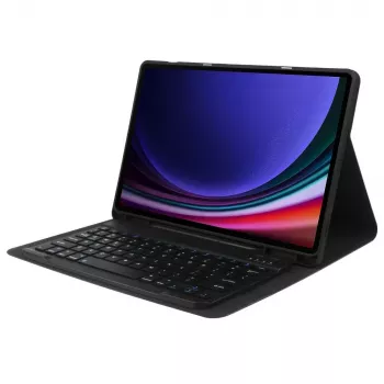 Tech-Protect SC Pen + Keyboard Case, skirta Samsung Galaxy Tab S9 / S9 FE / S10 FE / S10 Lite, juoda
