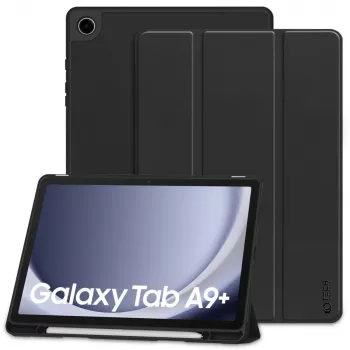 Tech-Protect SC Pen Active Stylus, skirta Samsung Galaxy Tab A9+ Plus 11.0 SM-X210/X215/X216 – juoda