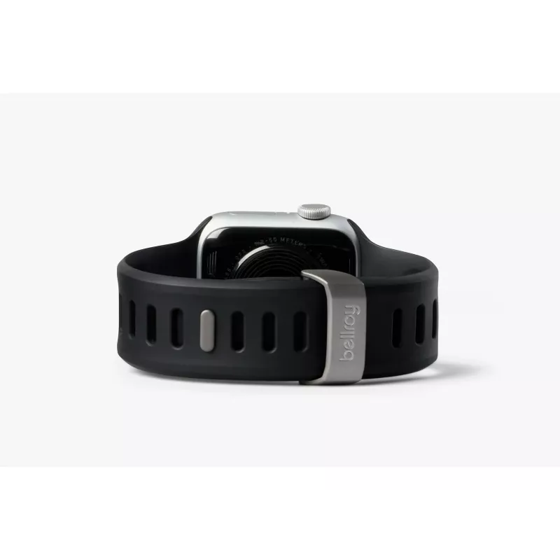 Bellroy Venture Apple Watch Dirželis, Juodas, 38mm, 40mm, 41mm, 42mm (Series 10/11)