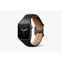 Bellroy Classic Leather Band for Apple Watch, Black, 44mm, 45mm, 42mm (Series 1/2/3), 49mm, 46mm