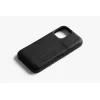 Bellroy Leather Card Case, skirta iPhone 16, juoda