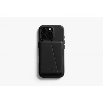 Bellroy odinis dėklas su magnetine pinigine, skirta iPhone 16 Pro, juoda