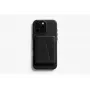Bellroy Leather Case with Magnetic Wallet, skirta iPhone 16 Pro Max, juoda