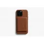 Bellroy Leather Case with Magnetic Wallet for iPhone 16 Pro Max, Brown
