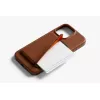 Bellroy Leather Case with Magnetic Wallet for iPhone 16 Pro Max, Brown