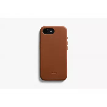 Bellroy Leather Case for iPhone 16e, Brown