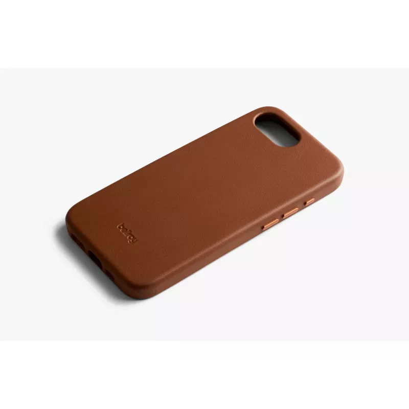 Bellroy Leather Case for iPhone 16e, Brown
