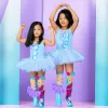 MADMIA Disney Frozen Elsa Anna Knee-High Socks for Girls - 1 Pair, Kids' Shoe Size US 10-3 (EU 27-34), Multi-Color