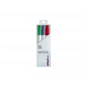 Cricut Fine Point Pens 0.4 mm, Įvairių Spalvų, Vandens Pagrindo Rašalas, 20 Vnt. (2007077)