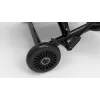 EzyRoller Classic Foot-Powered Go Kart vaikams nuo 3 iki 12 metų, juoda