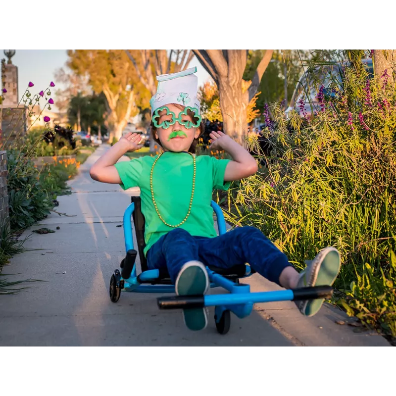 EzyRoller Classic Blue Ride-On Toy for Ages 3-12